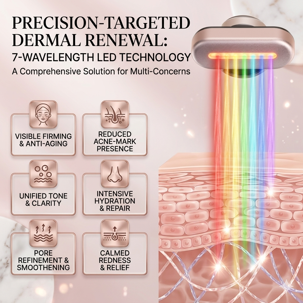 ANNA Red Light Therapy Wand - 3-in-1 Rejuvenation