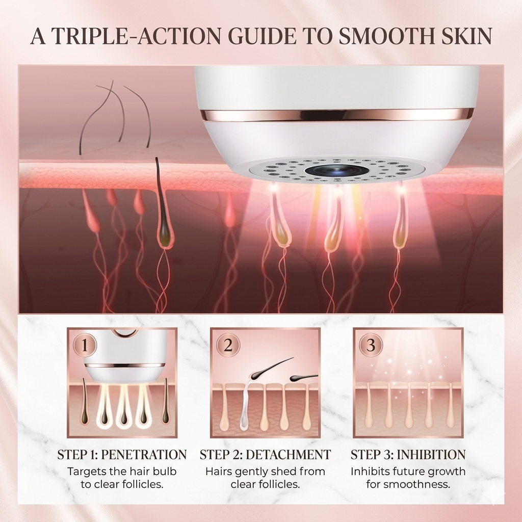 ANNA IPL Hair Removal Device - Permanent Smooth Skin
