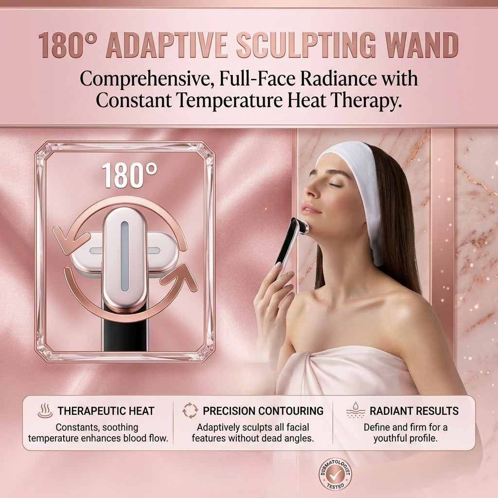 ANNA Red Light Therapy Wand - 3-in-1 Rejuvenation