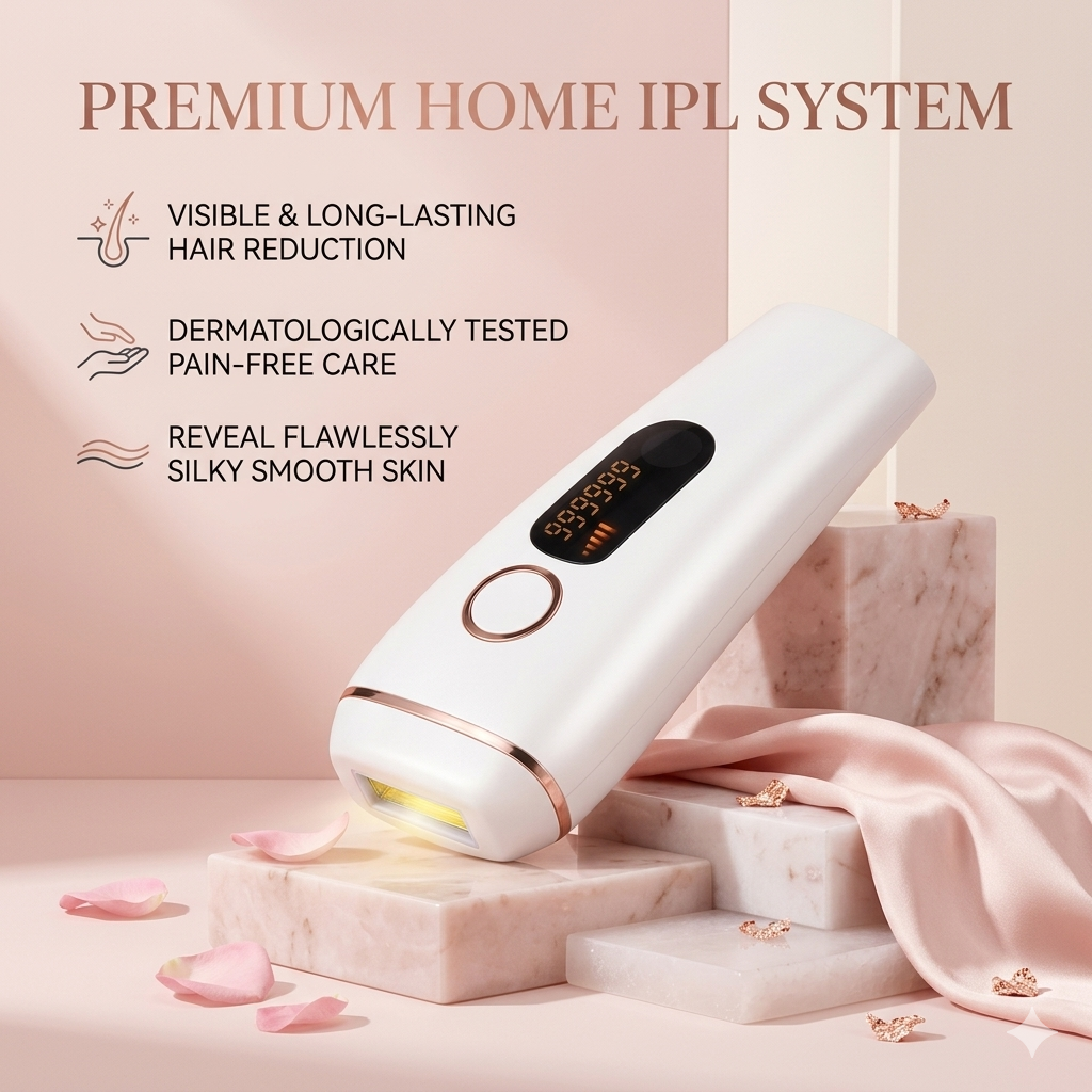 ANNA IPL Hair Removal Device - Permanent Smooth Skin
