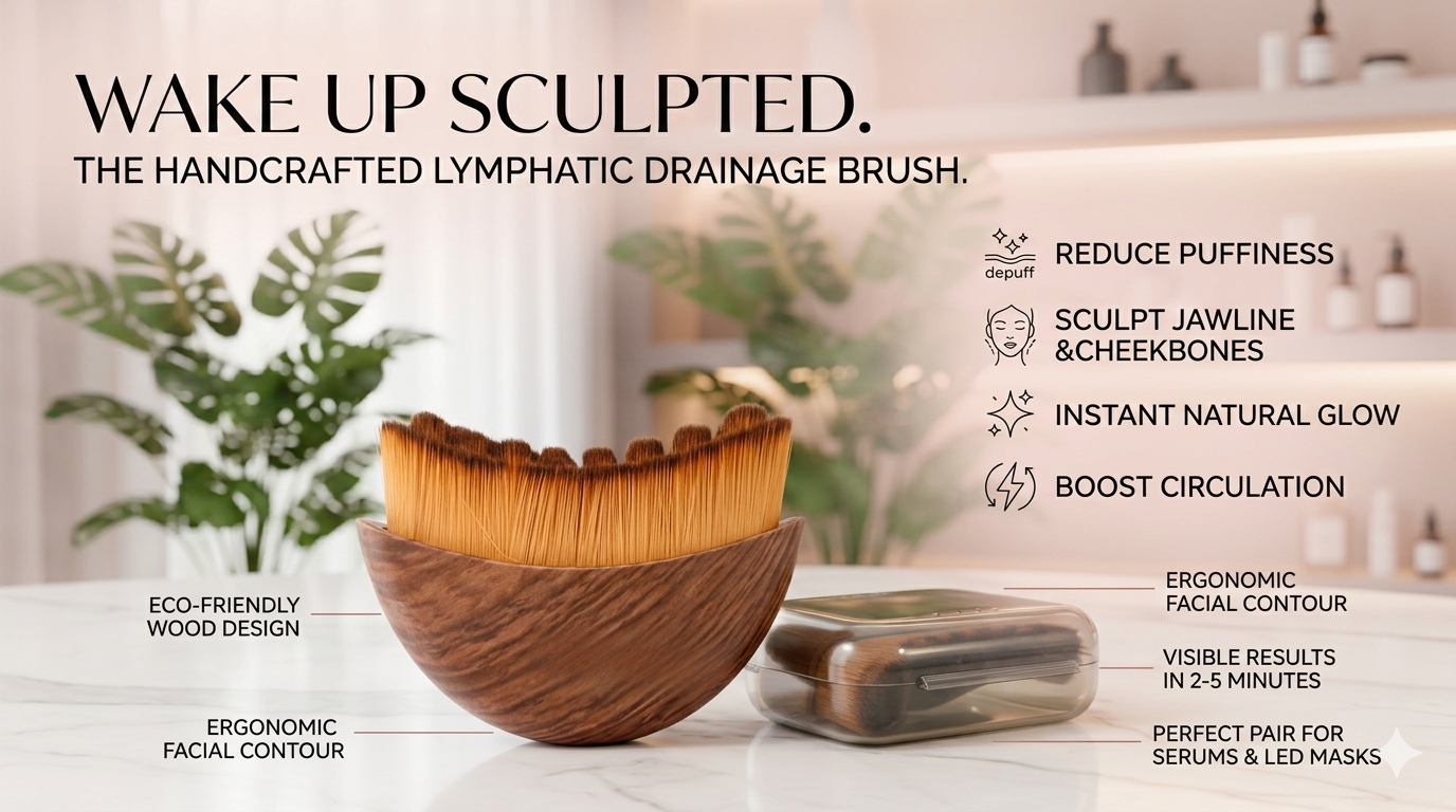 ANNA Lymphatic Drainage Brush - Sculpt & Depuff